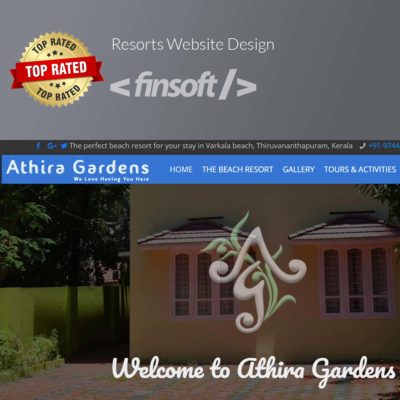 resort website design service Edapally Kalamassery 1